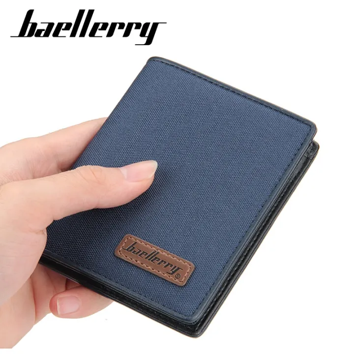 baellerry%20Korean%20version%20multi-card%20zipper%20canvas%20wallet%20fashion%20horizontal%20open%20wallet%20men's%20short%20wallet%20-%20Image%203