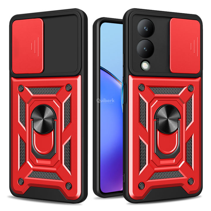 Quiberk%20for%20Vivo%20Y17s%20Phone%20Case%20Slide%20Camera%20Cover%20Magnetic%20Kickstand%20Hard%20Shockproof%20Armor%20Back%20Casing%20-%20Image%206