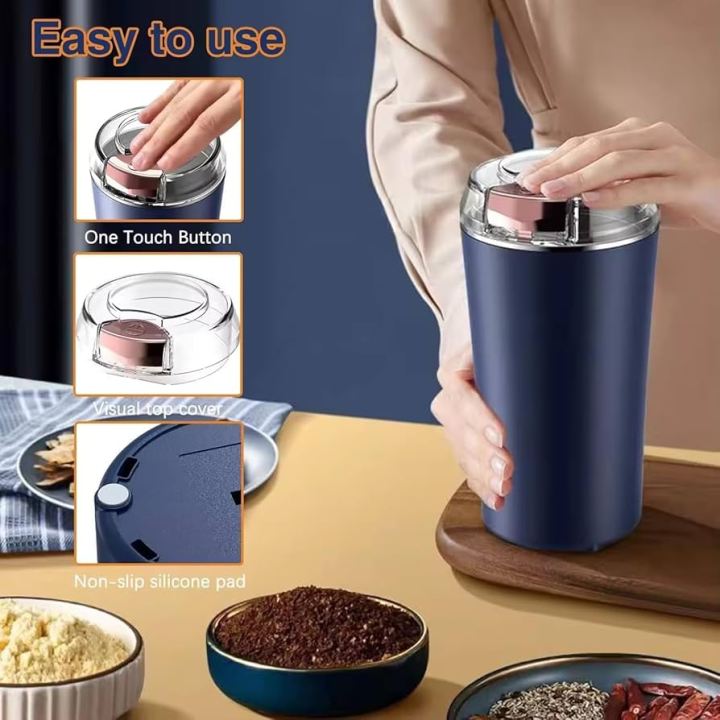 Electric Mini Blender, Grinder | Spice Grinder, Herb Grinder