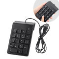 USB Number Pad Numpad Numeric Keypad 18 Keys Keyboard For Laptop Deskto PC. 