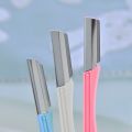 3Pcs/Set Portable Women Tinkle Eyebrow Face Razor Trimmer Shaper Shaver Blade Hair Remover Tool Stainless Steel Cutting Tools. 