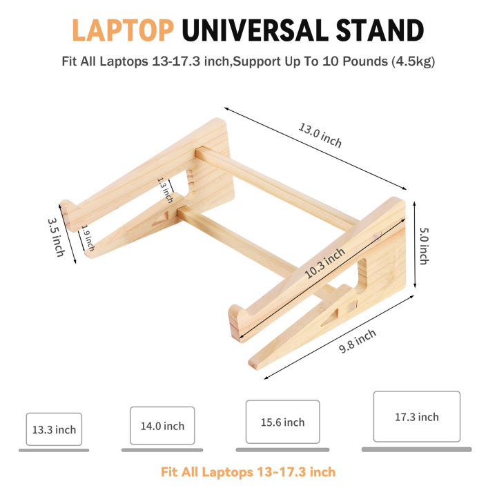 Wood%20Laptop%20Stand%20For%20MacBook%20Pro%20Universal%20Computer%20Stands%20For%20Desk%20Vertical%20Laptop%20Holder%20Wooden%20Laptop%20Riser%20For%20MacBook%20Air%20-%20Image%203