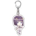 Anime Keychain JoJo Bizarre Adventure Man Key Chain for Women Accessories Cute Bag Pendant Key Ring Acrylic Cartoon Friends Gift.