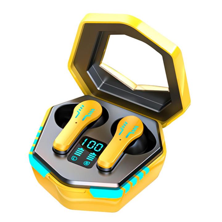 N35 TWS Gaming Headset Wireless Headphones In Ear Bluetooth Earphones Dual Mode Touch Control 8D Stereo Music Earbuds with Mic