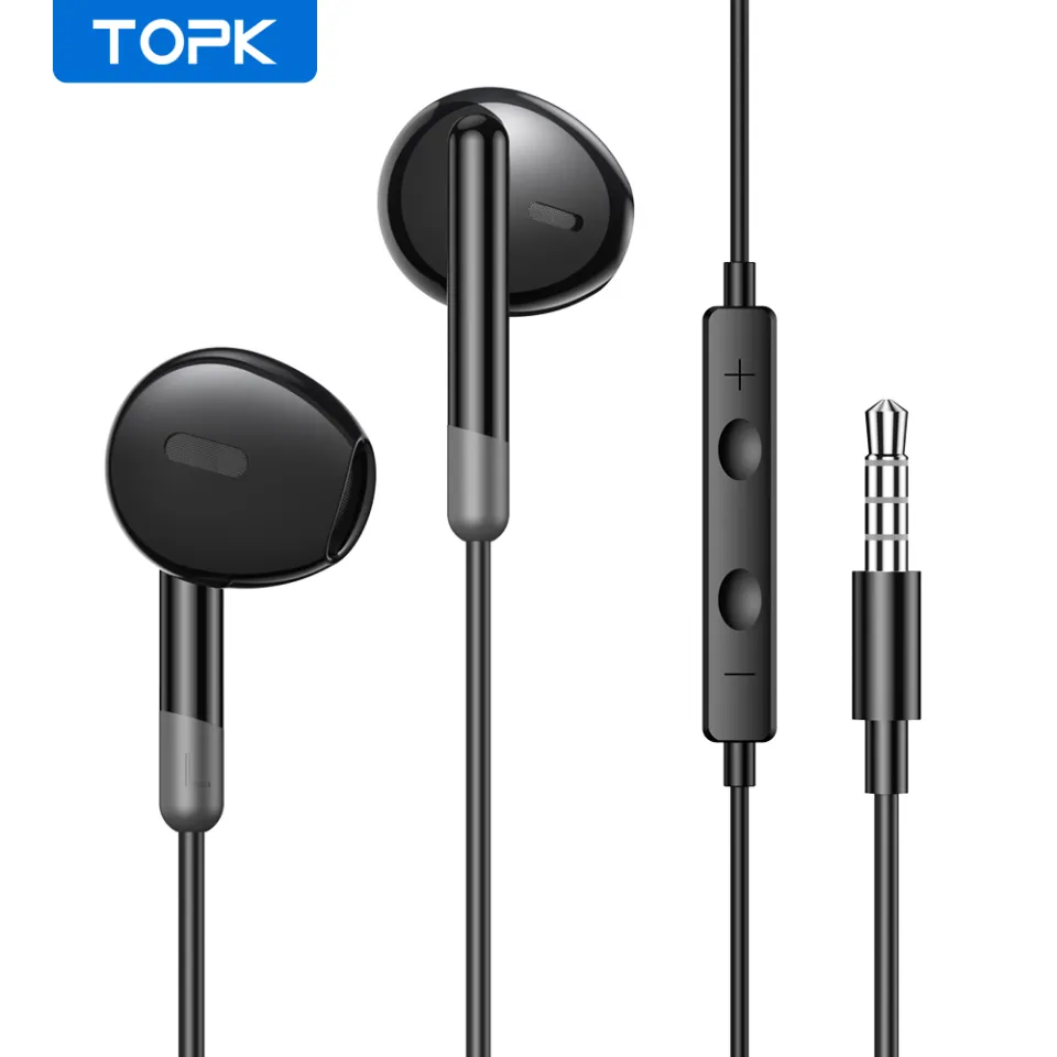 Earphones Audifonos Xiaomi Sport Mm Audifonos Iphone TOPK Earphone