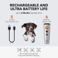 DOGCARE Ultrasonic Dog Repeller No Dog Noise Anti Barking Stop Bark Electronic Dog Training Device 2 Mode With LED Flash Light. 