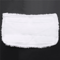 Rectangle Dirt Grip Pads-8 x for Shark steam mop pads-gray white. 