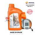 Repsol Moto 10w40 Fully Synthetic Engine Oil (API SN, JASO MA2 Certified). 