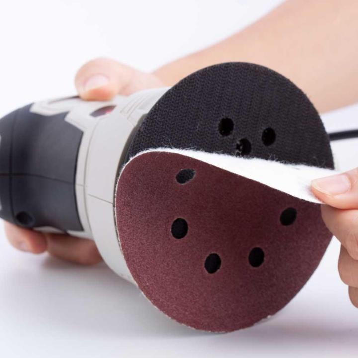 50Pcs%205%20Inch%20125Mm%20Round%20Sandpaper%20Eight%20Hole%20Disk%20Sand%20Sheets%20Grit%2040/60/80/120/240%20Hook%20And%20Loop%20Sanding%20Disc%20Polish%20-%20Image%206