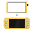 LCD Display Touch Screen for Switch Lite Touch Screen Silver. 