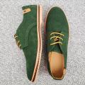 2021 Spring Suede Leather Men Shoes Oxford Casual Shoes Classic Sneakers Comfortable Footwear Dress Shoes Large Size Flats New. 