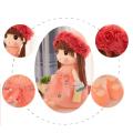 Lovely Sweet Girl Model Plush Stuffed Dolls Wedding Rag Doll Children Gifts. 