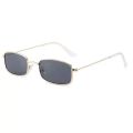 New 2024 Korean Small Metal Square Frame Sunglasses for Male Accessories. 