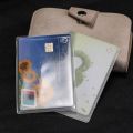 10pcs Waterproof Transparent Card Holder PVC Frosted Anti-magnetic Card Cover Business Credit ID Cards Card Protector Sleeves. 