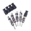 5pcs Auto Car Radio AM/FM Antenna Adapter Male Plug Connector Black. 