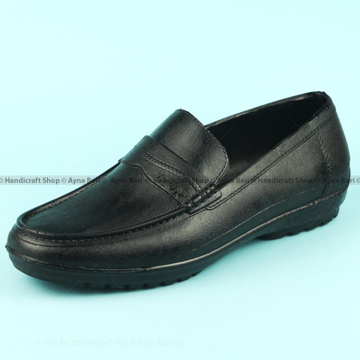 Loafer for Men Full Rubber Shoe Fiaha Belove Waterproofed Shoe Rain Boot Shoe for boys Loafer Slip on Loafer