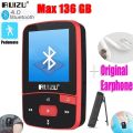 RUIZU X50 X52 Sport Bluetooth MP3 Player 8gb Clip Mini with Screen Support FM,Recording,E-Book,Clock,Pedometer music player. 