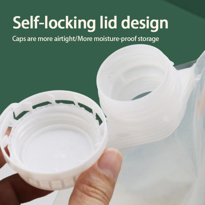 10Pcs%20Sealed%20Storage%20Bag%20Transparent%20Grain%20Storage%20Bag%20Moisture-proof%20Mildew-proof%20Packing%20Bag%20Refillable%20Plastic%20Grain%20Bag%20-%20Image%204