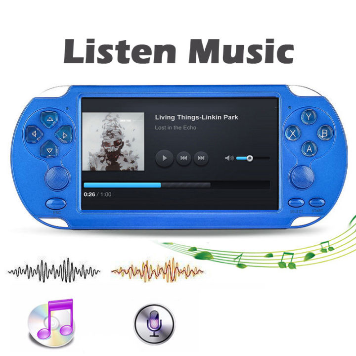 NEW%204.3%20Inch%20Double%20Joystick%20Handheld%20Game%20Players%208GB%20Memory%20MP5%20Portable%20Video%20Game%20Console%20Built-in%203000%20Classic%20Games%20-%20Image%206