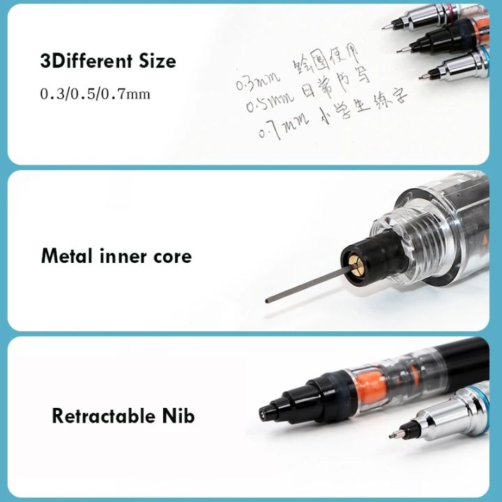 %E3%80%90Free-delivery%E3%80%91%20-559%20stationery%20KURA%20T%20Japan%20UNI%20OGA%20mechanical%20pencil%200.5mm%20auto-rotation%20drawing%20pencil%20M5%20cute%20school%20supplies%20-%20Image%203