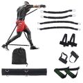 100 LBS Boxing Resistance Bands Set for Kickboxing Basketball Football Strength and Agility Training Heavy Duty Workout. 