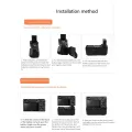 1 PCS -R10 Grip Replacement Parts for R5 R5C R6 SLR Camera Vertical Grip. 