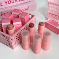 SHAQINUO Vitality Smooth Blush Stick Natural Matte Contouring Brightens and Highlights Complexion Not Easy to Smudge Rouge.