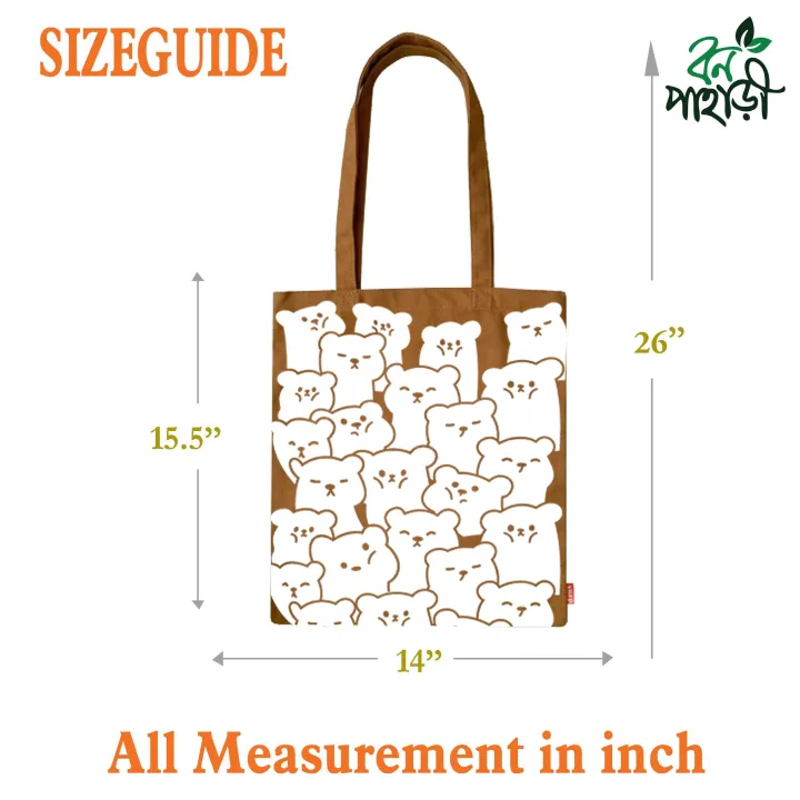 Trendy%20Top%20Handle%20Cute%20Panda%20Design%20Brown%20Color%20Tote%20Canvas%20Bag%20%20With%20Free%20%20Pouch%20Shopping%20Bag%20/%20College%20/%20University%20Bag,%20Tote%20Bag,%20Canvas%20Bag%20with%20Zipper%20-%20Image%205