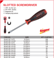 MPT 3x75mm Slotted Flat Screwdriver Magnetic Tip Model: MHA01001-3x75 - Kings Trading. 