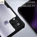Infinix Hot 10s - Hard Case Back Cover【( 100% Premium Quality )】Transparent Silica Gel Matte ShockProof Slim Thin Cover Phone Casing ....
