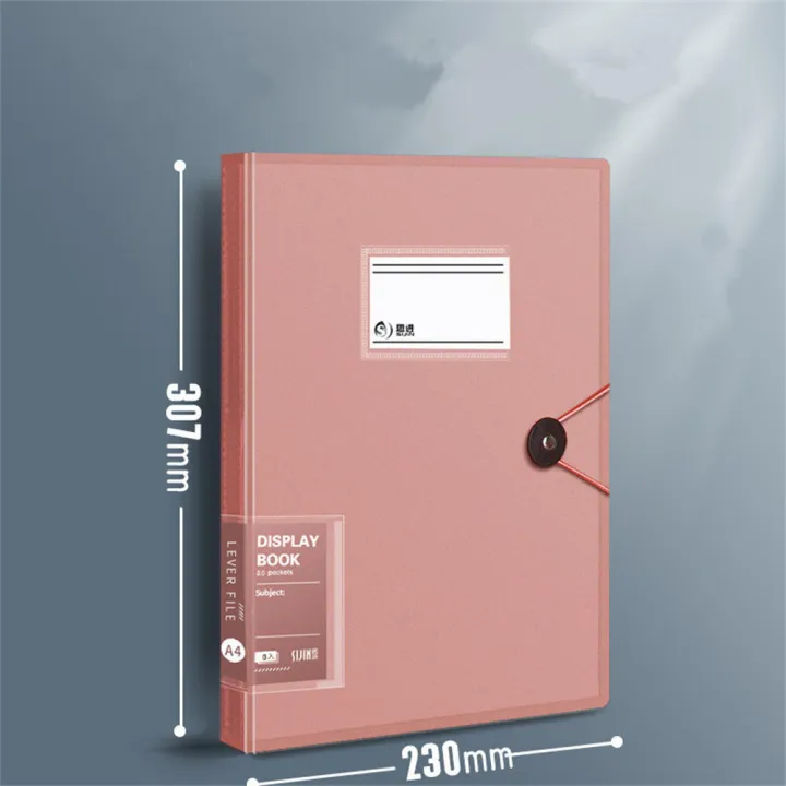 %E3%80%90Best%20value%E3%80%91%20Filing%20Products%20Stationery%20Office%20Supplies%20File%20Bag%20Document%20Organizer%20Transparent%20Insert%20Paper%20File%20Folder%20-%20Image%204