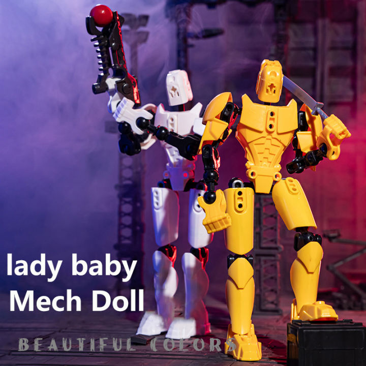Action%20Figure%20Robot%20Lucky%2013%20Action%20Figure,3D%20Printed%20Action%20Figure,Multi-Articular%20Action%20Figures,Dummy%2013%20Action%20Figure%20-%20Image%206