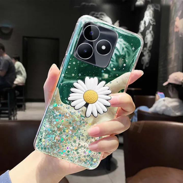 For%20Realme%20Note%2050%204G%20Case%20Glitter%20Bling%20Soft%20Stars%20Moon%20Sequins%20Chrysanthemum%20Flowers%20Folding%20Bracket%20Transparent%20Silicone%20For%20Realme%20Note%2050%20Back%20Cover%20-%20Image%204