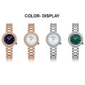 CURREN 9089 RoseGold Stainless Steel Analog Watch For Women - White & RoseGold.
