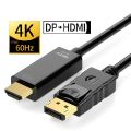 dp to hdmi converter cable hd and 4k. 