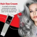 Fashion Smoky Gray Hair Dye Ash Gray Hair Dye Non-Greasy Fashion Color Hair Dye Hair Styling Hair Dye. 