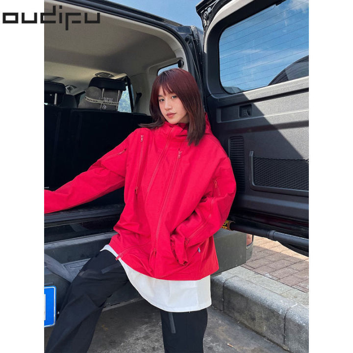 OUDIFU%20Shopkeeper's%20Same%20Style%20American%20Outdoor%20American%20Jacket%20Unisex%20Wear%20Loose%20Windproof%20Mountaineering%20Hooded%20Jacket%20-%20Image%204