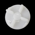 Large 4 Teeth White Plastic Mixer Grinder Jar Coupler - 1pcs. 