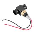 blue-Car Sensors Car Temperature Sensor Thermostat Water Temperature Switch Radiator Coolant Fan Temp Sensor For Motorcycle ATV. 