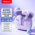 TRANYOO TM 26 TWS wireless Earbuds Bluetooth  headphones 5.3 Earphones. 