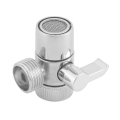 Faucet Valve Diverter Sink Faucet Splitter Bathroom Kitchen Diverter. 