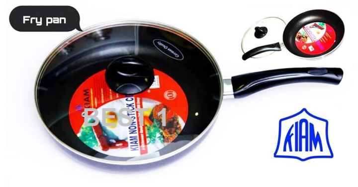 Kiam%20Non%20Stick%20Fry%20Pan%20With%20Glass%20Lid%2026CM%20-%20Image%202