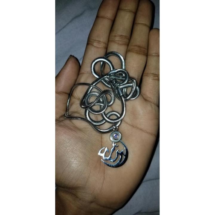 Allah Locket( Silver Color) | Daraz.com.bd