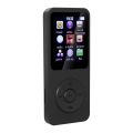 Mini MP3 Player Bluetooth Compatible Speaker HiFi Music Speaker Portable Walkman with Radio FM Recording Ebook.