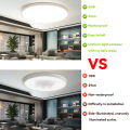 Led Ceiling Lights Dimmable  Smart Modern Ceiling Lamps with Remote Control Kitchen Bedroom Light Led Panel Lamp Home Room Decor. 