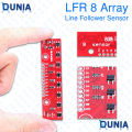 LFR 8 Array Line Follower Sensor Module. 