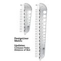 Stainless Steel Protractor Scale Ruler Architectural Pointer Angle Ruler Geometry Drafting Tools for School Students Design 2022. 