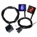 LED Universal Digital Gear Indicator Motorcycle Display Shift Lever Sensor Speedometer Gear Indicator. 