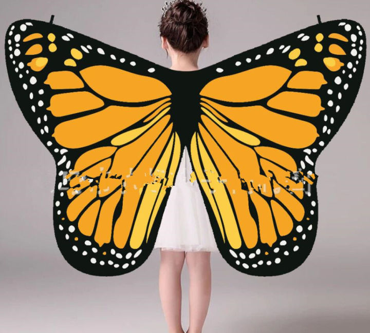 Butterfly%20Wings%20Shawl%20Cape%20Fairy%20Dance%20Clothing%20Nymph%20Pixie%20Costume%20For%20Girls%20Adults%20Orange%20Festival%20Party%20Prop%20Colorful%20Rainbow%20-%20Image%205