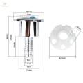Full Half Push Button Replacement Parts Toilet Fill Valves Repair for Toilet.